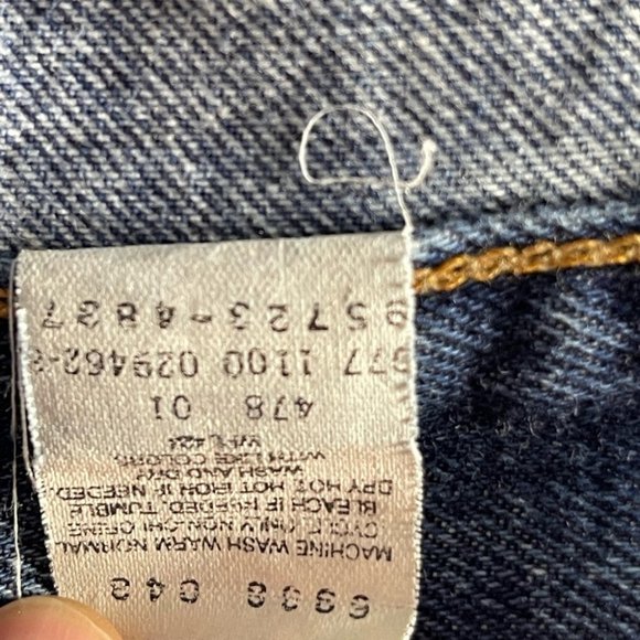 Levi’s Vintage Denim Skirt Size 16 - Picture 10 of 12